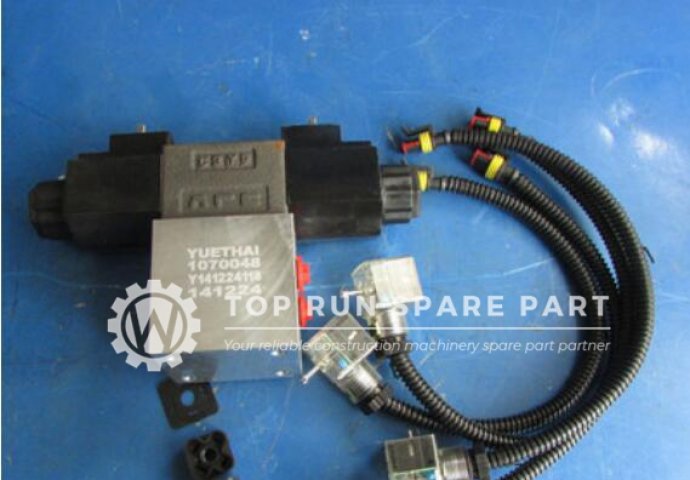 XCMG wheel loader three position four-way solenoid valve 803043608